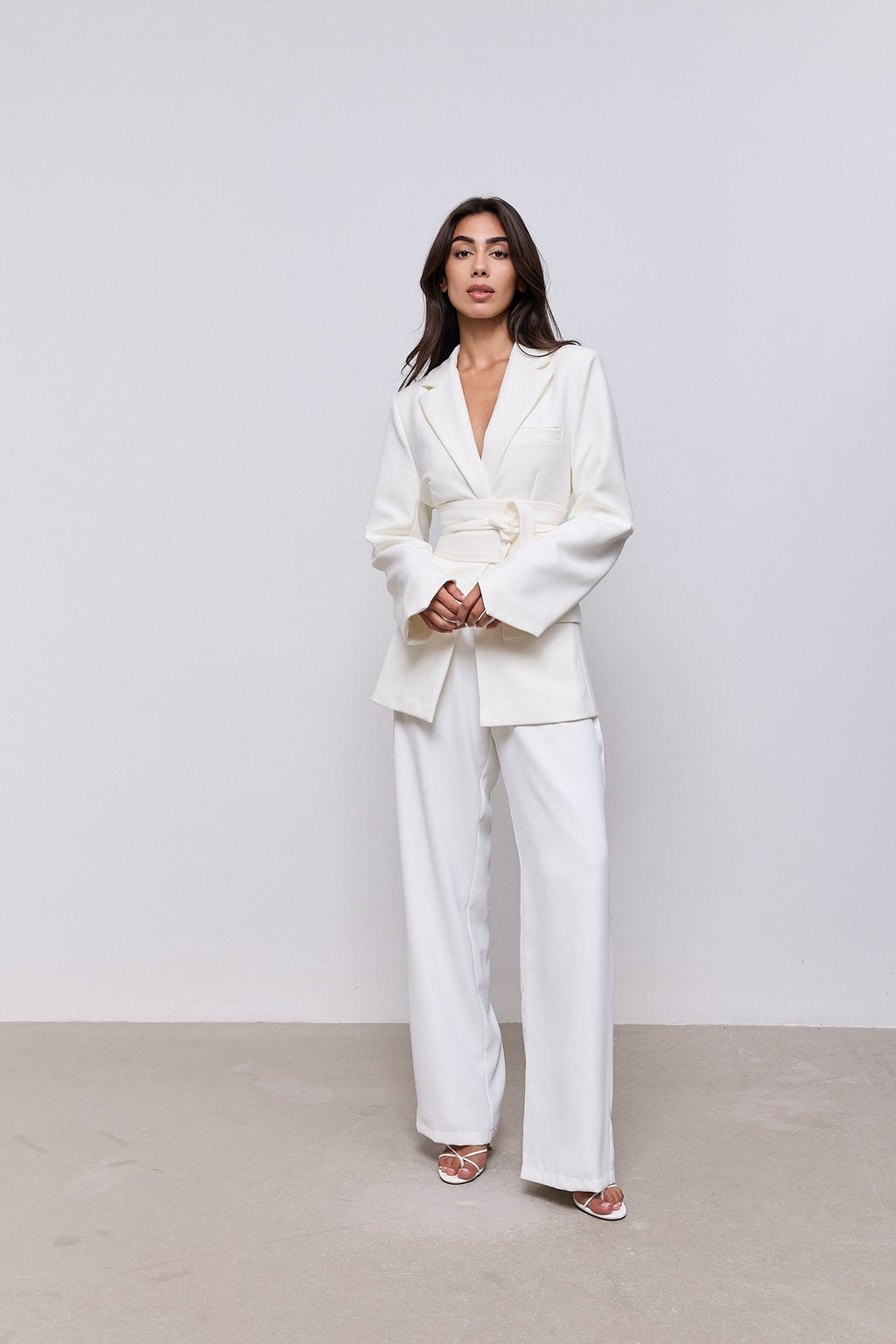 Belted Blazer