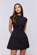 Cap Sleeve Mini Dress