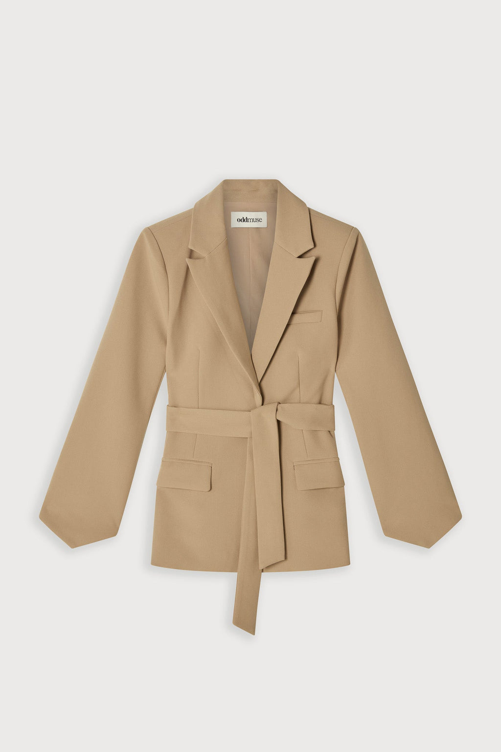 Belted Blazer