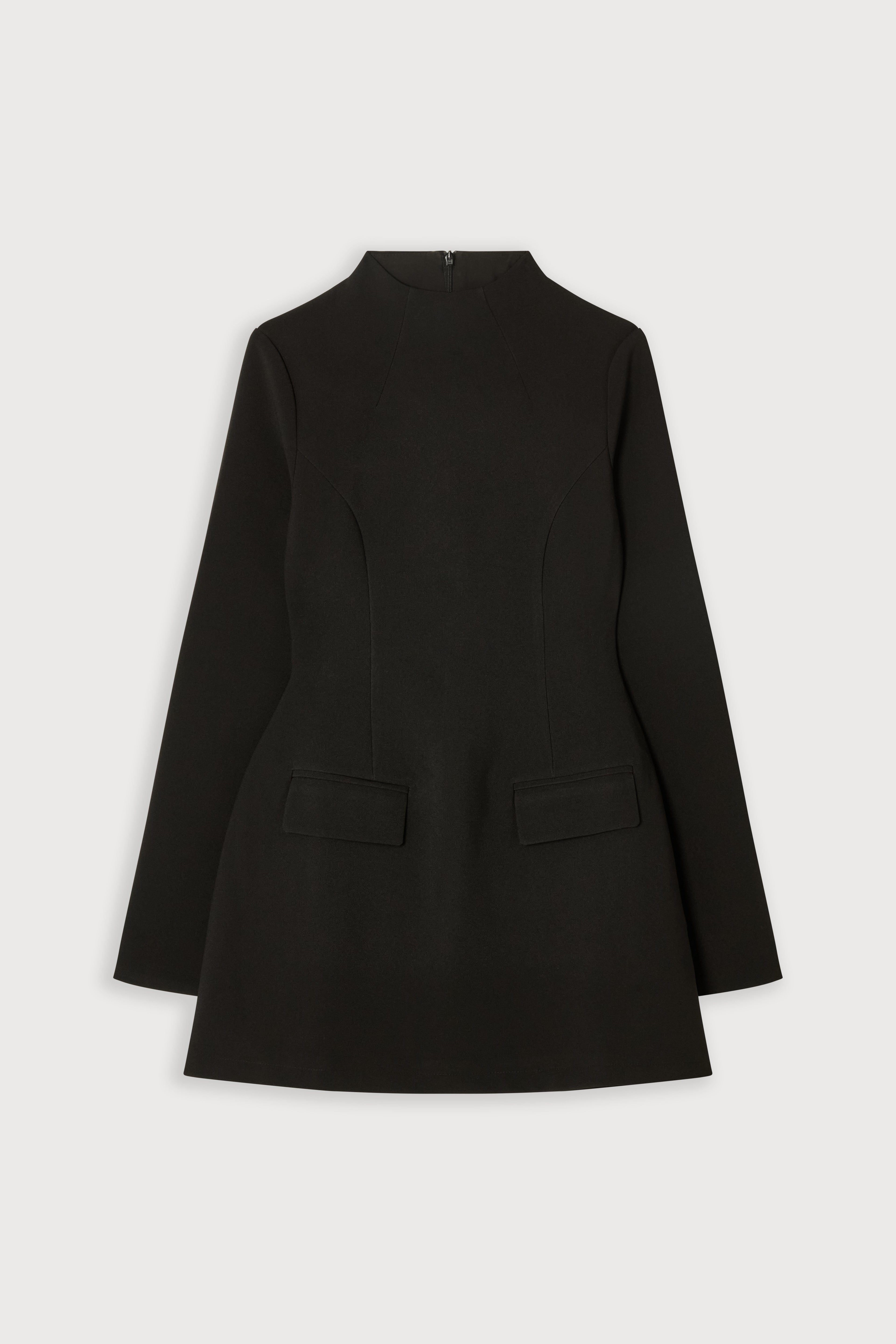 Split Sleeve Mini Dress