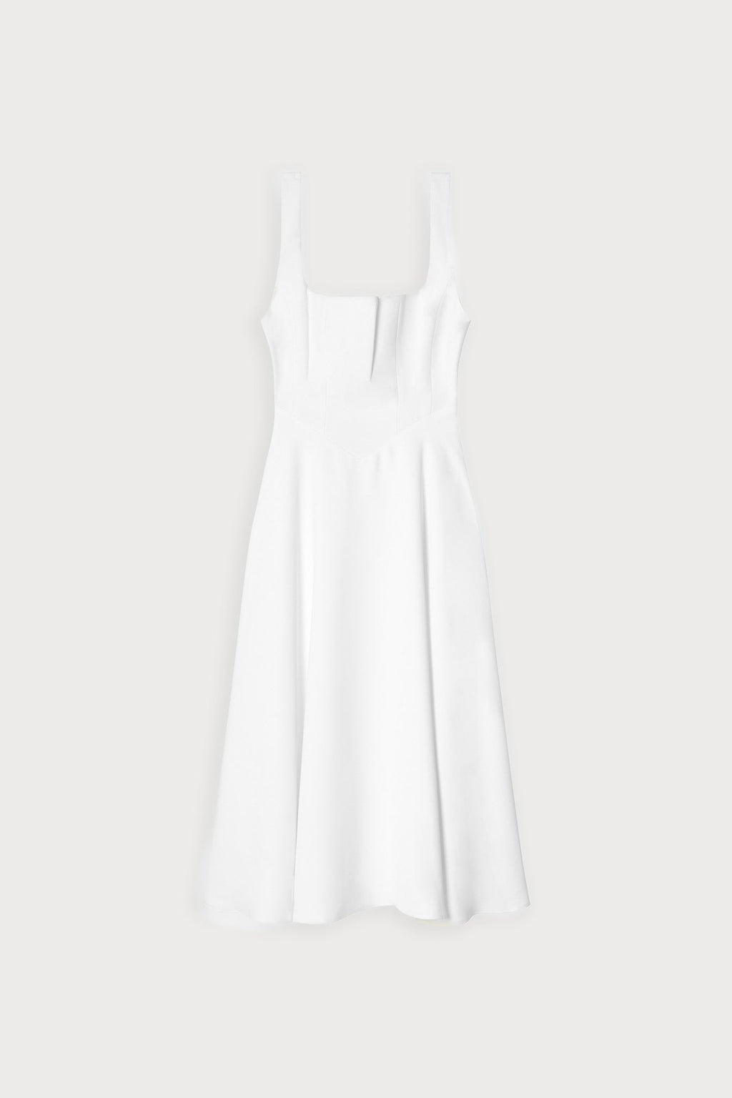 Square Neck Midi Dress